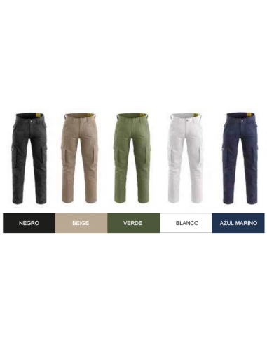 PANTALON CARGO TIEMPO LIBRE PAMPERO TALLES 38 AL 54