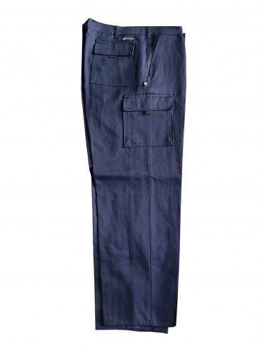 PANTALON CARGO PALENQUE AZUL - BEIGE TALLES DEL 38 AL 60