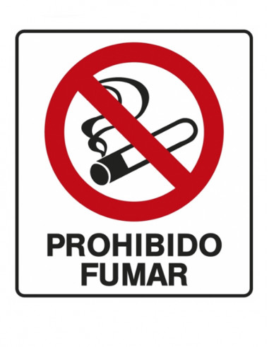 Cómo hacer un cartel de PROHIBIDO FUMAR en tiempo record 